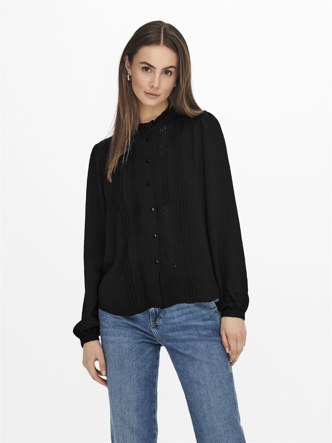 JDYELLIS L/S Shirt - Sort